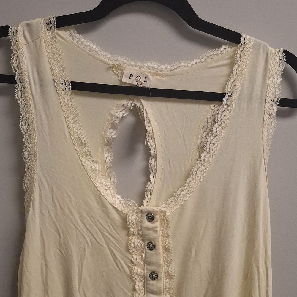 POL Light Yellow Tank Top - Picture 2 of 5